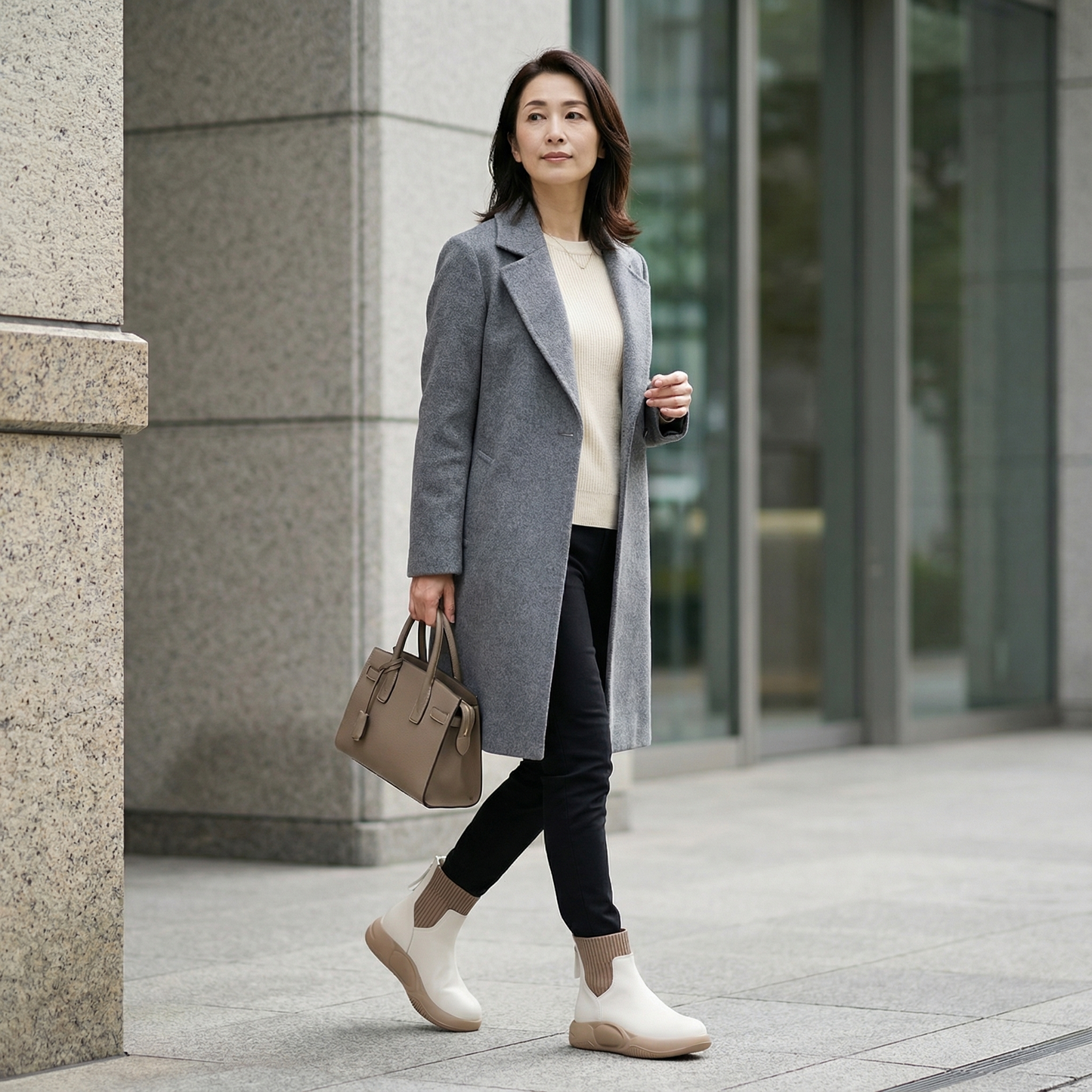 VELASCA™ – スリッポンプラットフォームブーツ