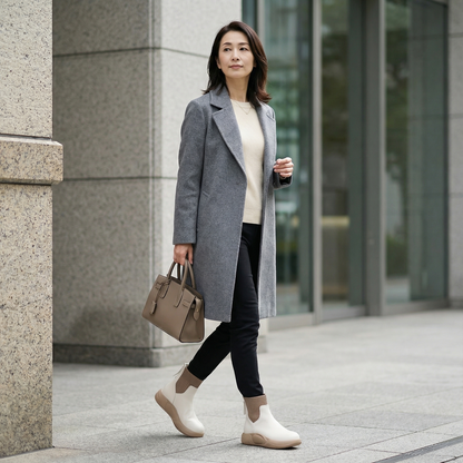 VELASCA™ – スリッポンプラットフォームブーツ