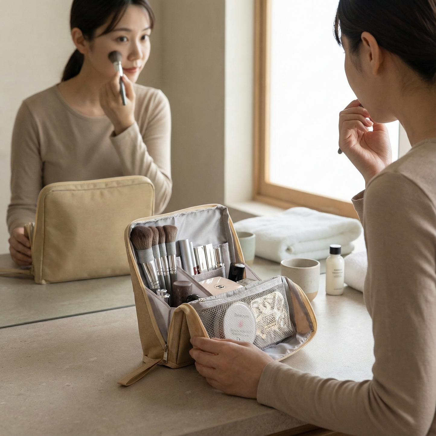 LUNETTE™ – メイクアップをすっきり収納できるポーチ