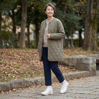 LOOPARA™ - クロスベルクロ厚底ハイカットスニーカー