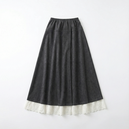 KOKOCHI™ – レース裾付きワイドレッグインナーパンツ