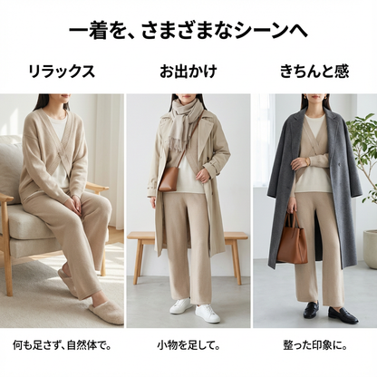 VELUNA™ – ソフトルームウェアセット