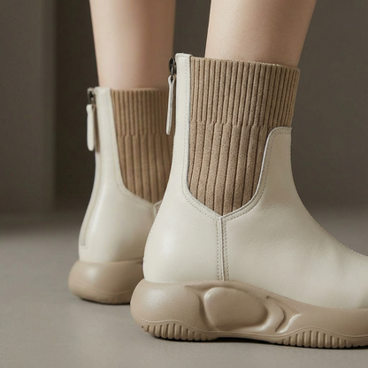 VELASCA™ – スリッポンプラットフォームブーツ