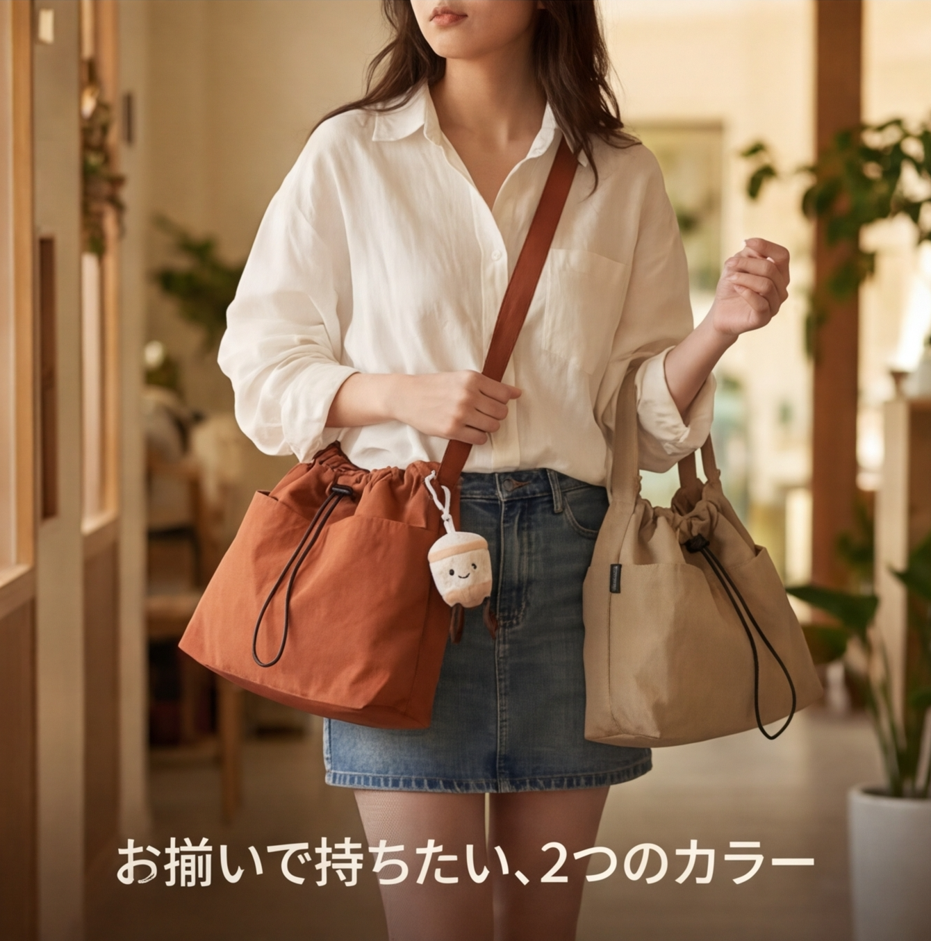 超軽量カジュアル大容量バッグ