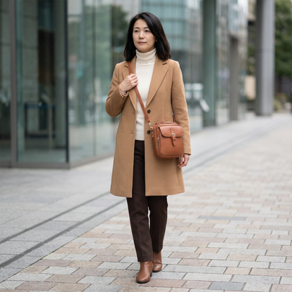 VELETTO™ – ダブルポケット本革オーガナイザーバッグ