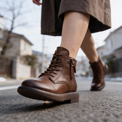 THERIVA™ – あたたかいフラットソール冬用ブーツ