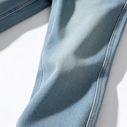 DENORA™ – 裏起毛ストレートデニムパンツ