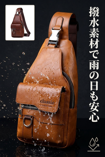 MIYORA™ 大容量ボディバッグ（撥水仕様）