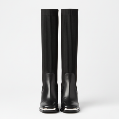 RIBELLA™ – 脚を美しく魅せるストレッチニットブーツ