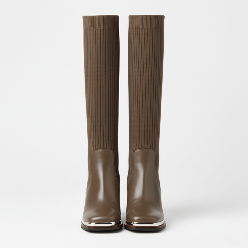 RIBELLA™ – 脚を美しく魅せるストレッチニットブーツ